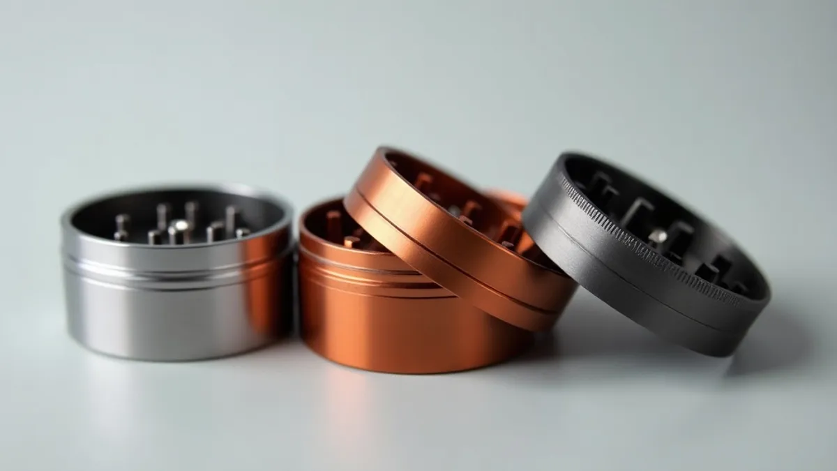 Grinder-Typen: 2-teilig, 4-teilig, elektrisch